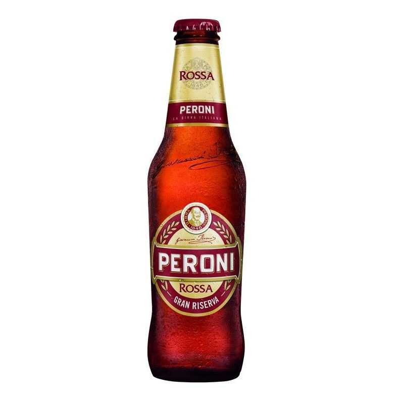 Peroni beer red